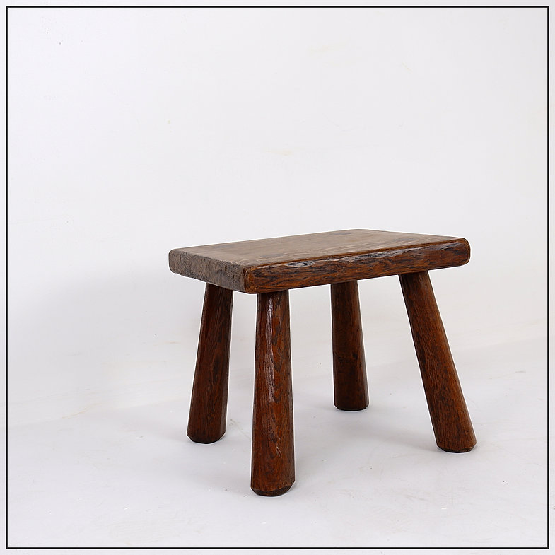 Vintage Brutalist Side table or stool, 1960s