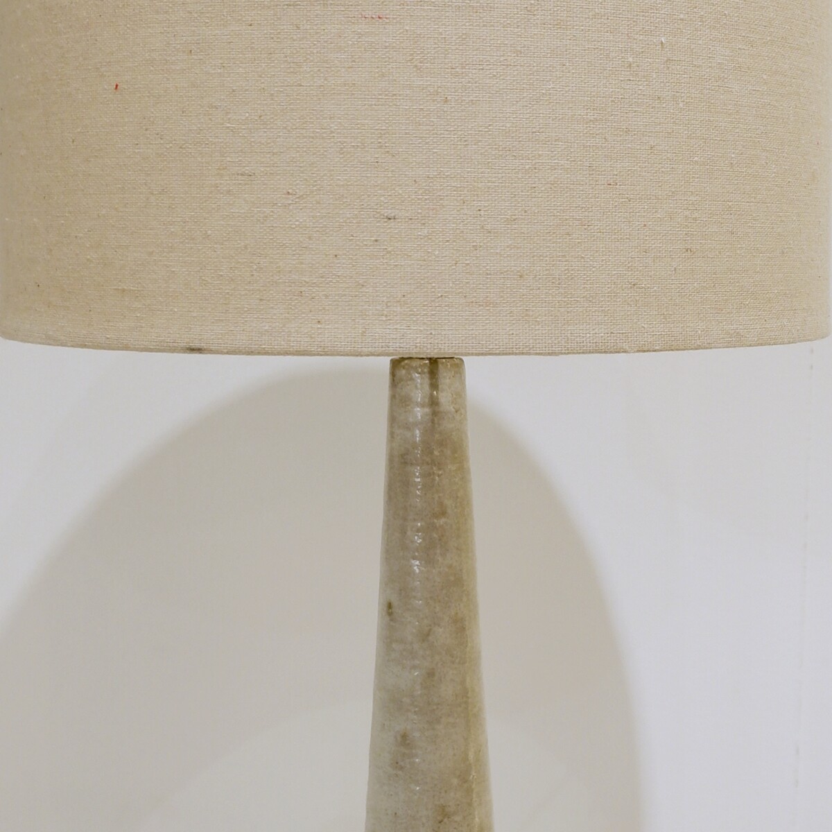 Vintage ceramic table lamp by Linnemann-Schmidt, model DL35 for Palshus