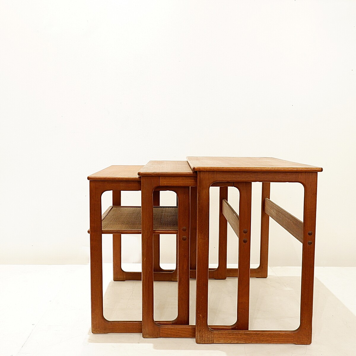 Vintage Danish Teak Nesting Tables