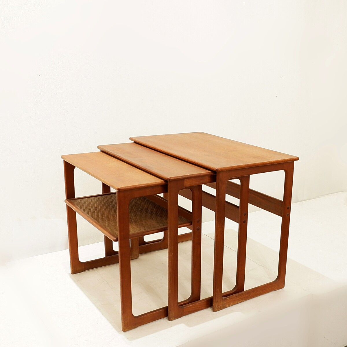 Vintage Danish Teak Nesting Tables