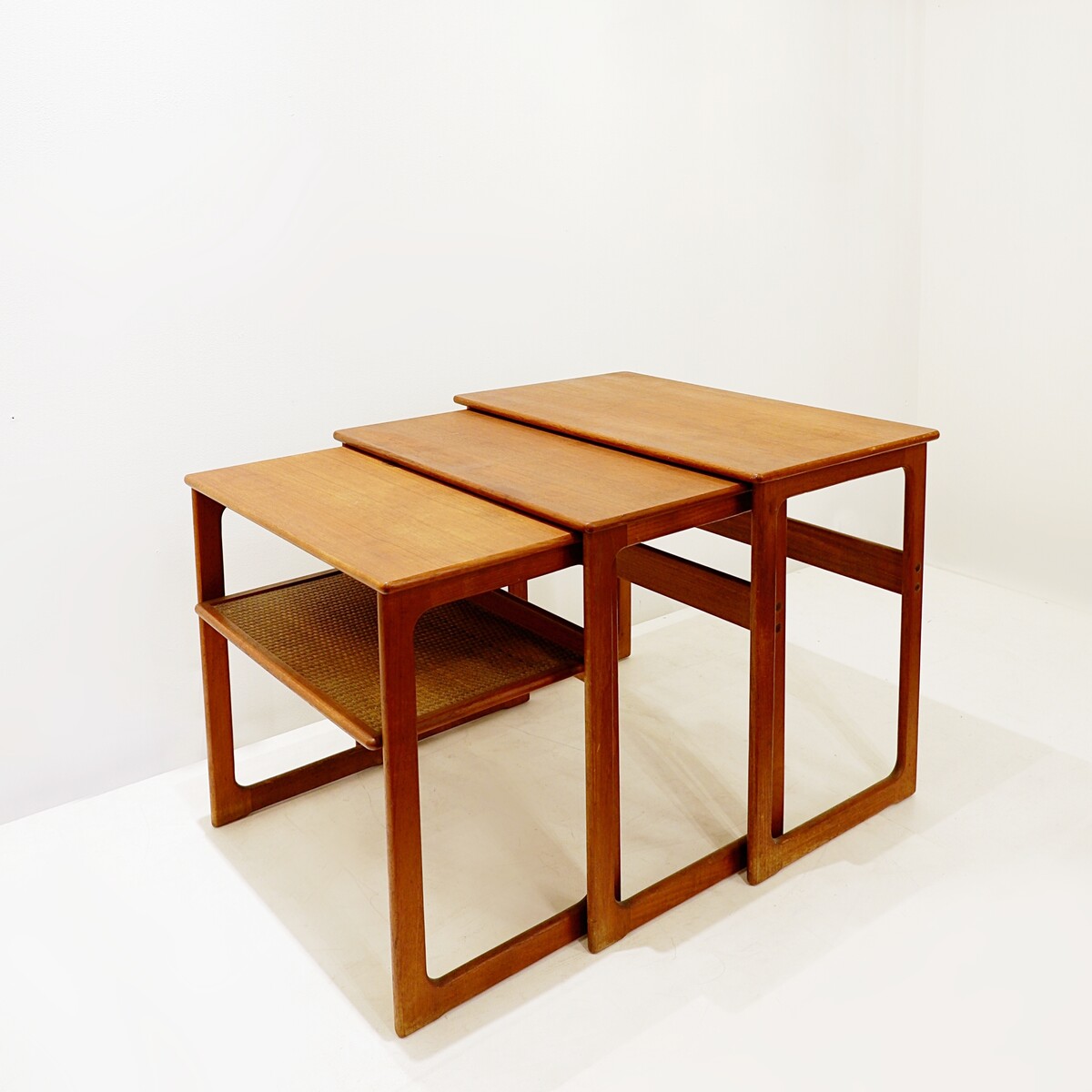 Vintage Danish Teak Nesting Tables