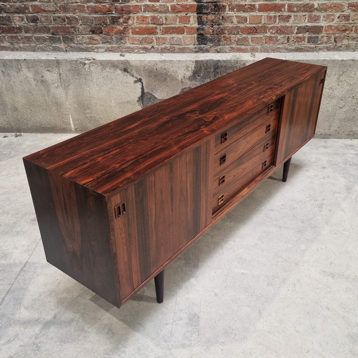 Vintage Scandinavian Sideboard , Denmark 1970's