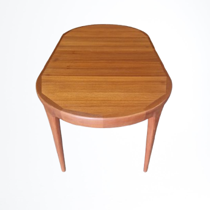 Vintage teak dining table by IB Kofod-Larsen for Faarup mobelfabriek, Denmark, 60s