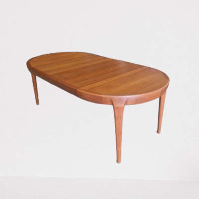Vintage teak dining table by IB Kofod-Larsen for Faarup mobelfabriek, Denmark, 60s