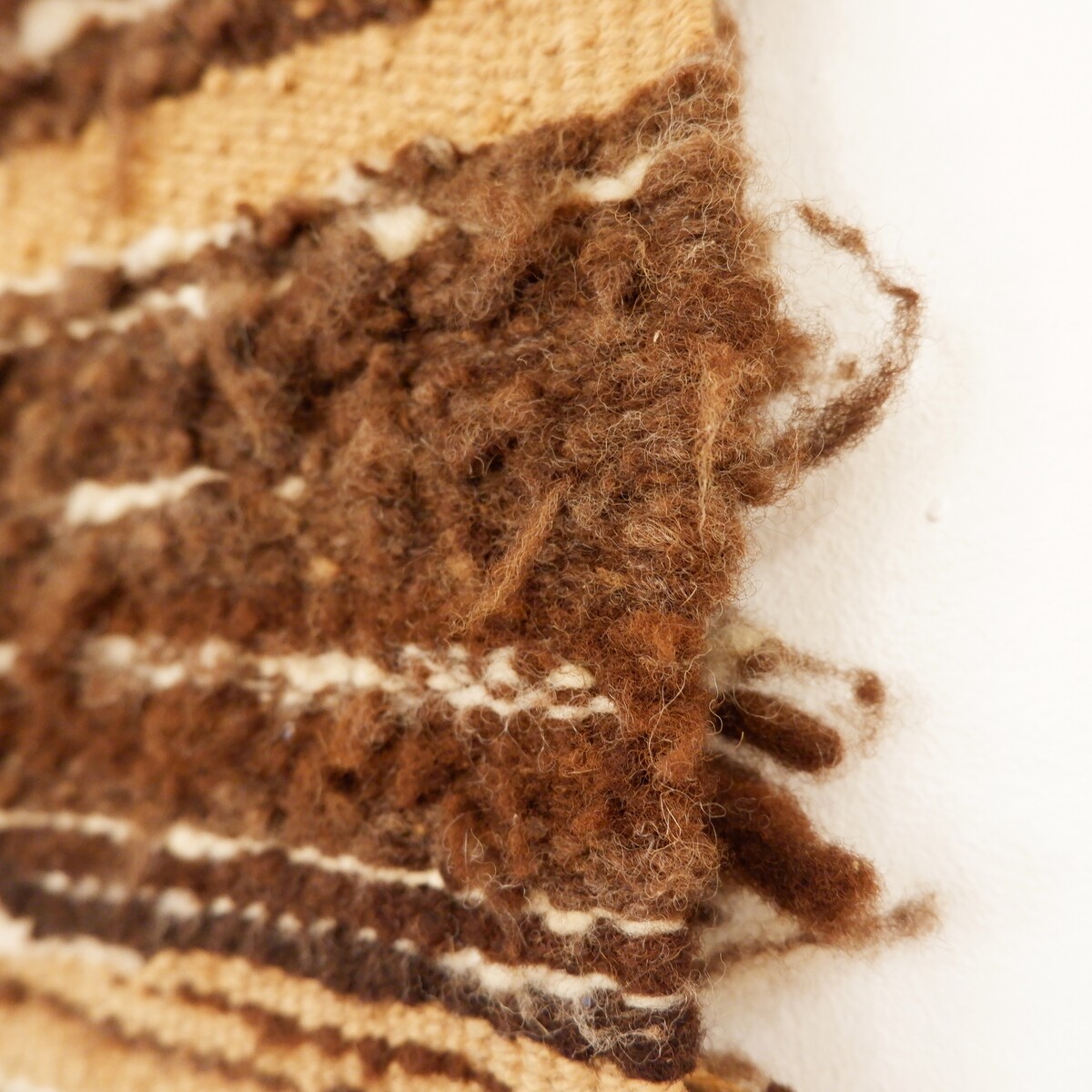 Vintage wool wall tapestry 120x186cm