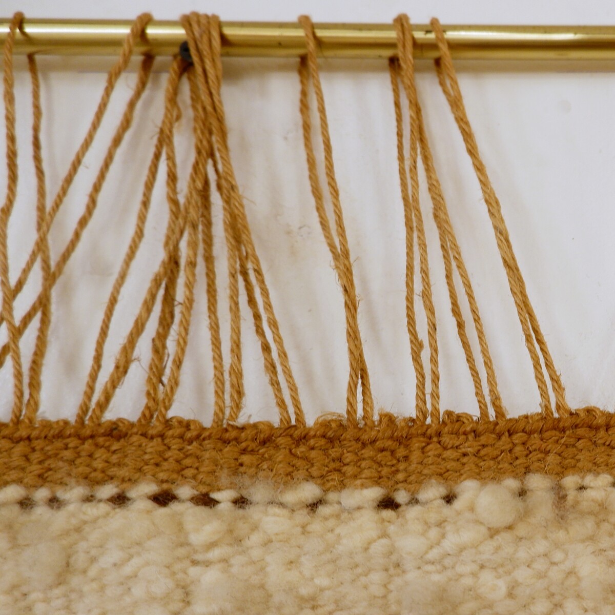 Vintage wool wall tapestry 120x186cm