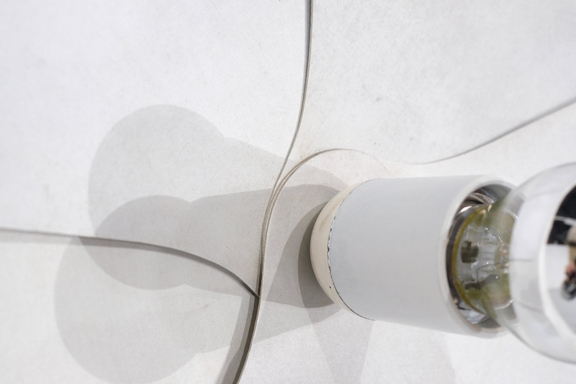 Wall Lamp 2093A by Olivier Mourgue for Disderot, France 1967