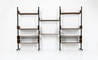 Wall Unit by Franco Campo and Carlo Graffi for Home Torino, 1950s
