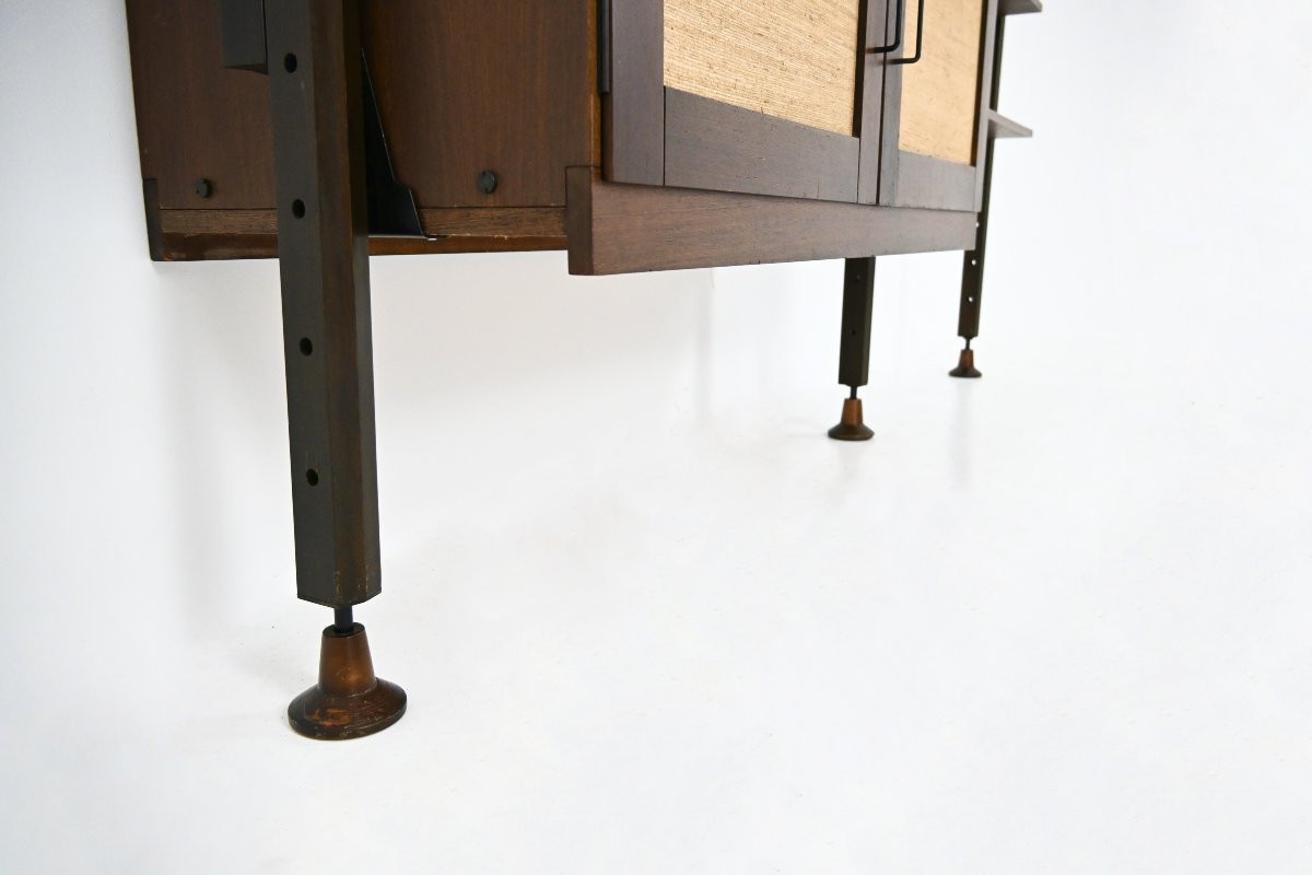 Wall Unit by Leonardo Fiori for Isa Bergamo, 1960s