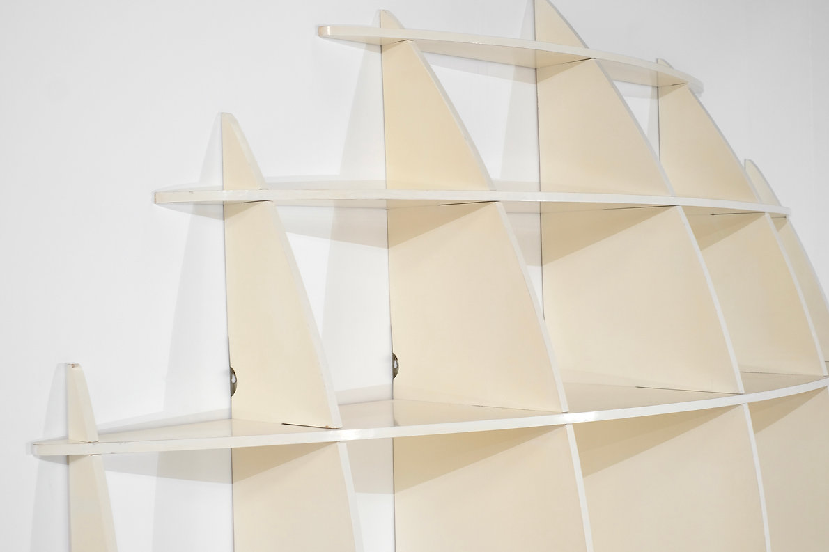 Wall unit Tyco Manfredo Massiron for Nikol International, 1970s.