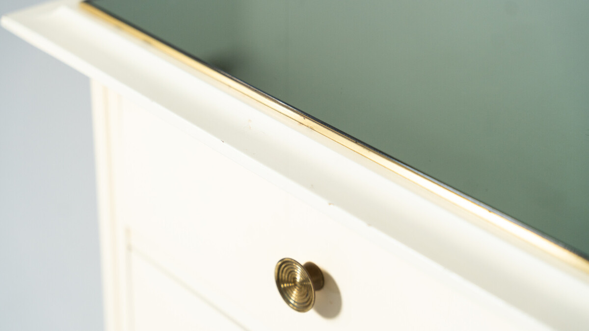 White Chest of Drawers by Carlo de Carli, Italy, 1960s