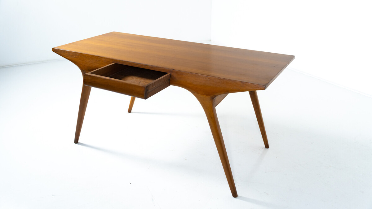 Writing Desk by Carlo de Carli,Walnut,1950s