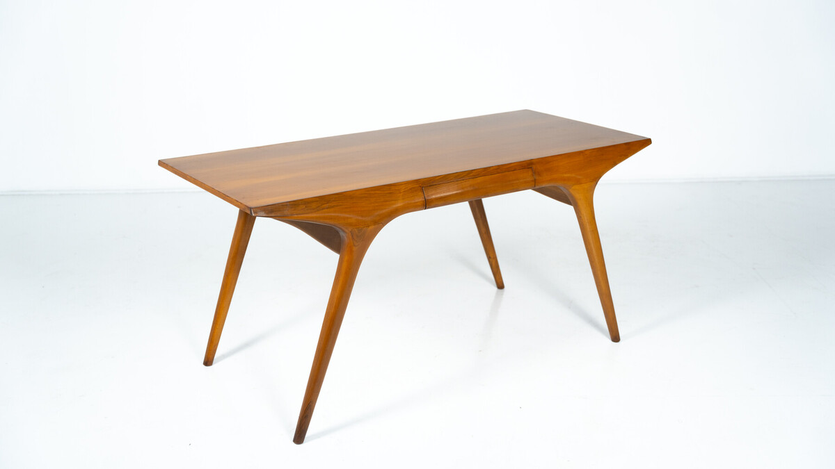 Writing Desk by Carlo de Carli,Walnut,1950s