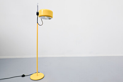 Yellow Floor Lamp by Kaiser Leuchten, Germany, 1970's