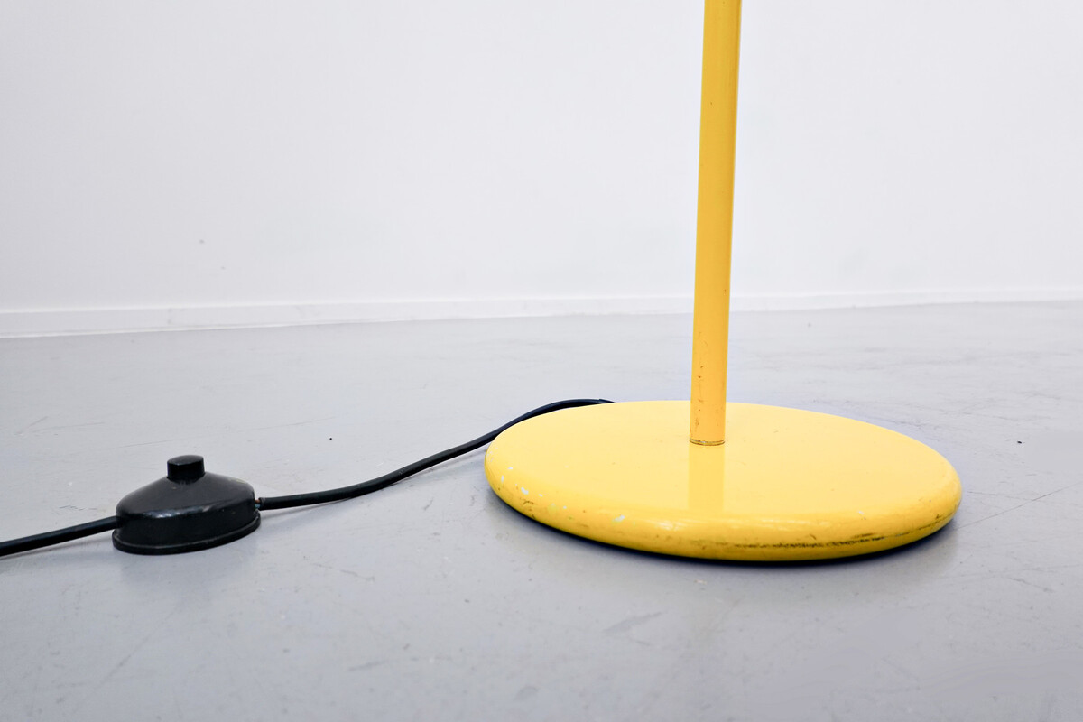 Yellow Floor Lamp by Kaiser Leuchten, Germany, 1970's